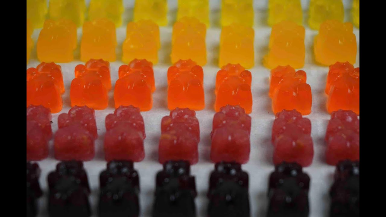 DIY Real Fruit Gummy Bears Healthy Gummy Bears Vegan option YouTube