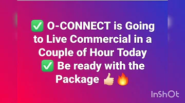 #onpassive Today O-Connect ⛔Commercial Live  #ofounders #thefutureofinternet