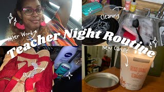 UNWIND WITH ME | Teacher Night Routine 2023 | Get Unready With Me