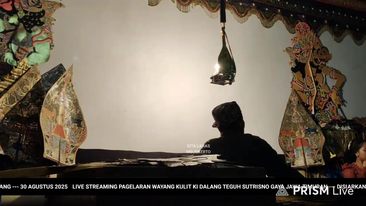 LIVE PAGELARAN WAYANG KULIT KI DALANG TEGUH SUTRISNO GAGRAK JAWA TIMURAN