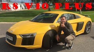 2016 Audi R8 V10 Plus - First drive through HEAVY RAIN and FLOODS !!!