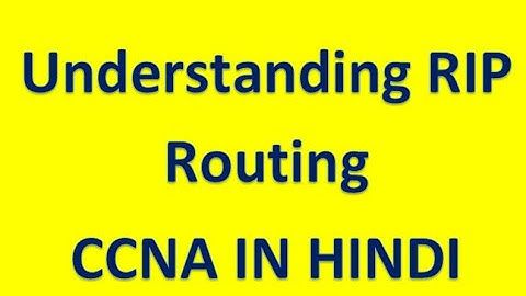 Understanding RIP Routing