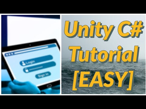 EASIEST Login and Registration System in UNITY C#