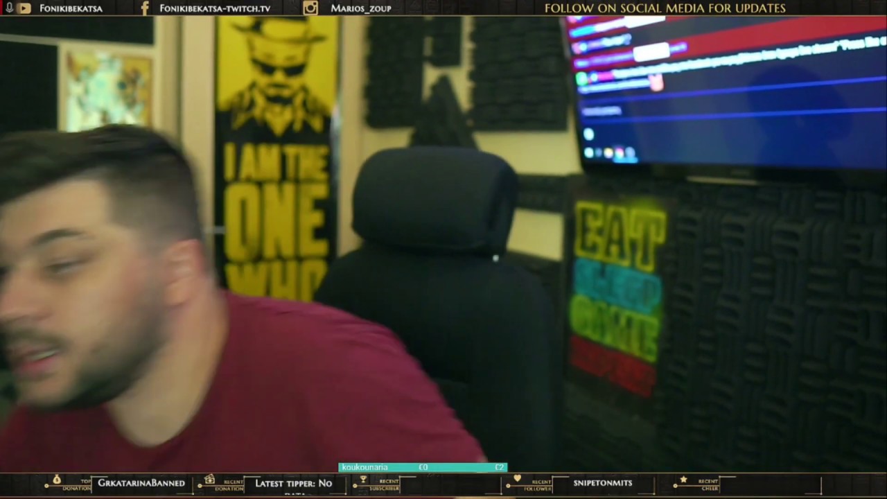 Ο Σεισμός ανά τα Streams - Earthquake Live On Greek Twitch