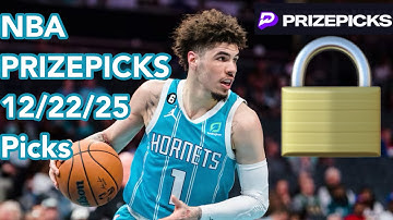 PRIZEPICKS NBA 12/22/25 BEST PICKS | DFS PROP ADVICE #nba #prizepicks #motivation 