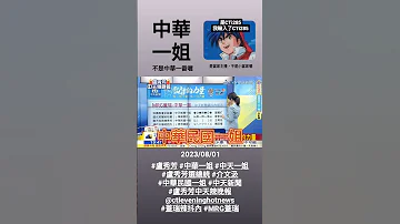 中華一姐 盧秀芳 中華一番 盧秀芳辣晚報 中天一姐 盧秀芳選總統 中華民國一姐 介文汲 盧秀燕 中天新聞 蓋瑞辣抖內 MRG蓋瑞 