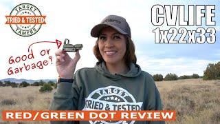 CVLife Red Dot Sight Review (HANDS ON) - Is it Garbage or Good?