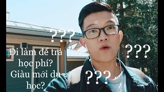 Đi làm thêm ở Canada để trả học phí? Du học Canada là giàu và màu hồng?| VLOG#7| TRẢI NGHIỆM CANADA