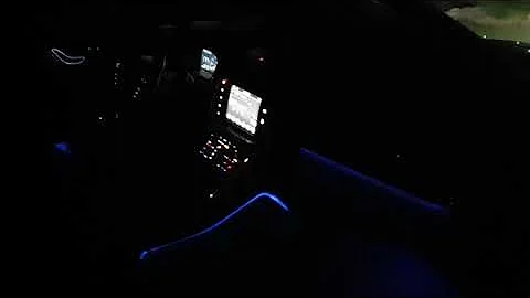 2017 Lincoln Continental Interior Night Lights Ambient Lighting