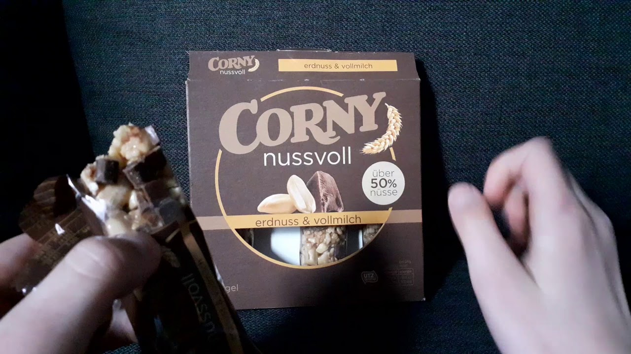 Corny nussvoll testen😄| ALTES VIDEO BALD NEU