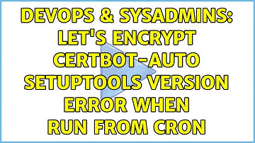DevOps & SysAdmins: Let