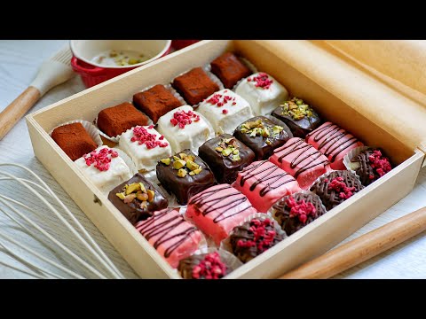 Коробка Конфет 🎁 МАРЦИПАН 🍬 Как Приготовить  Марципановые Конфеты