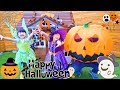 ハロウィンのお菓子とキャンディを集めよう！Hane & Mari Collect Halloween candy - はねまりチャンネル