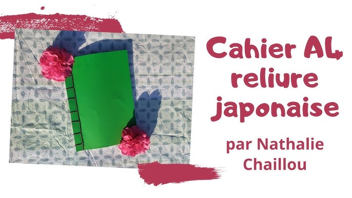 Carnet agrafé a5 avec papier fin en papier recyclé