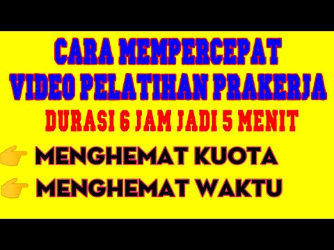 Video: Cara Mempersingkat Jam Kerja