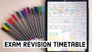 How to Study Effectively  Exam Timetable & Revision | KharmaMedic