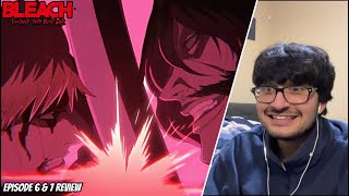 BACK TO BACK BANGER EPISODES! | Bleach TYBW Episode 6 and 7 Review