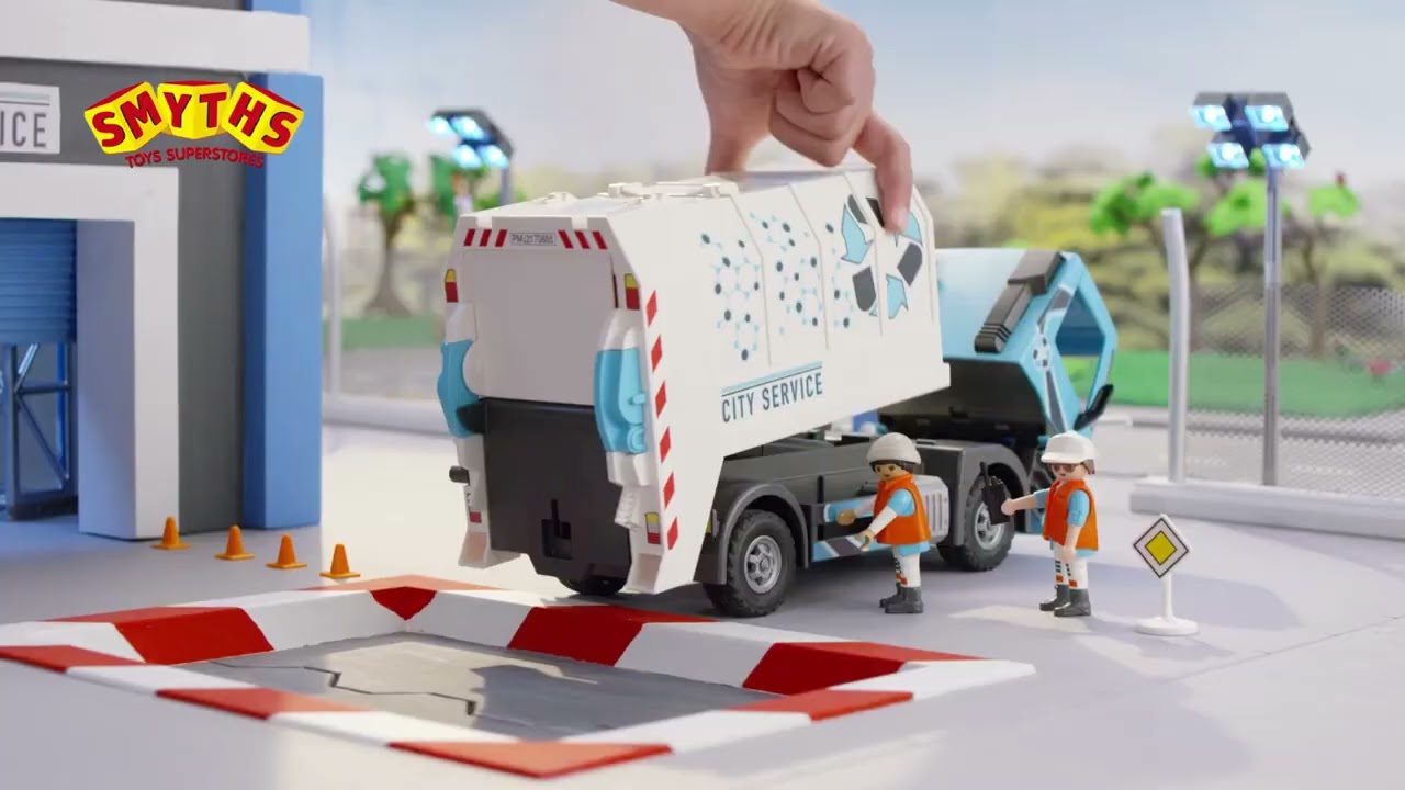 Playmobil unboxing : The garbage truck (2021) - 70885 