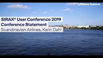 SIRAX® Customer Statement Scandinavian Airlines 2019 / Lufthansa Systems
