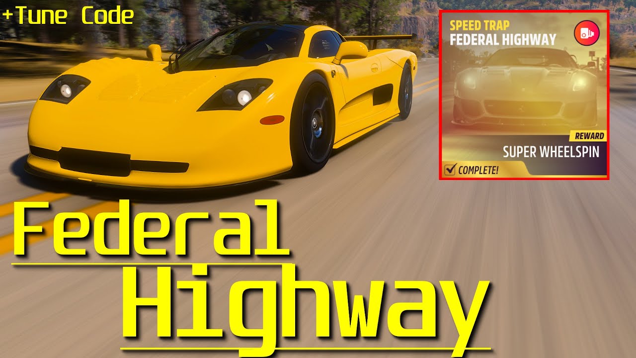 Fh5 Federal Highway Speed Trap