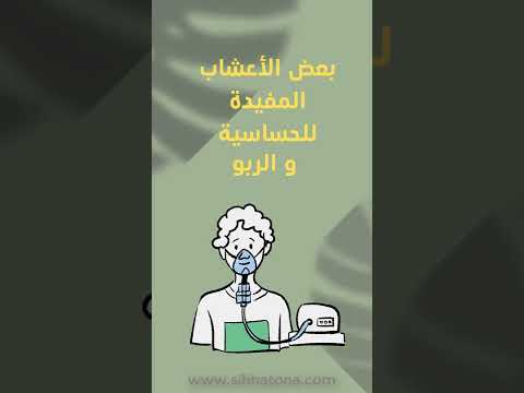 بعض الأعشاب المفيدة للحساسية و الربو