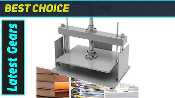 A3 Bookbinding Press: The Ultimate Manual Flattening & Nipping Machine!