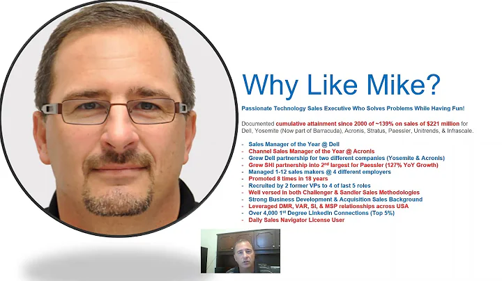 Mike Weimann - Sales Director