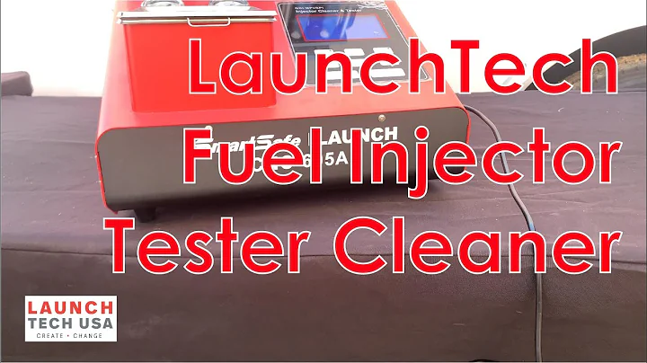 LaunchTech Smart Safe CNC605A fuel injector cleaner and tester review