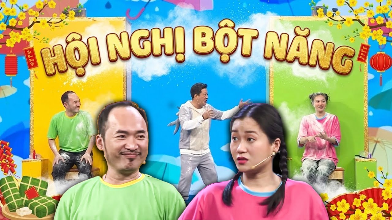 TIẾN LUẬT VÀ LÂM VỸ DẠ Tơi Tả Vì Hứng Trọn Cơn Mưa Bột Năng Cực Gắt | 7 Nụ Cười Xuân 2026 | Hài Tết