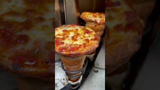 PIZZA IN A CONE FROM TWISTED PIZZA IN HENDERSON, NV! #pizza #italianfood #cheese #vegas #lasvegas