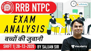 RRB NTPC 28 December (Shift 1st) Exam Analysis & Students Feedback by Sajjan Singh
