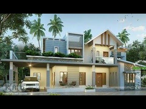 New Model House 2020 New Kerala House Design 2020 Youtube