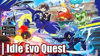 Idle Evo Quest Gameplay - Android Pokemon Style RPG