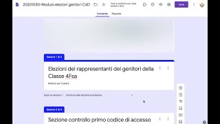Votazioni organi collegiali online con moduli di Google screenshot 5