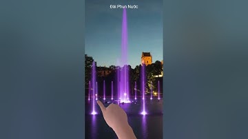 Đài phun nước, nhạc nước.#daiphunnuoc #nhacnuoc #phongviet