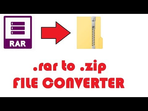 convert rar to zip windows 10