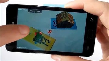 Unity 3d Augmented Reality Test (Zombie mini-game)
