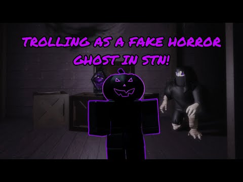 BECOMING A FAKE HORROR GHOST AND TRICKING SLASHERS! Roblox Survive The Night