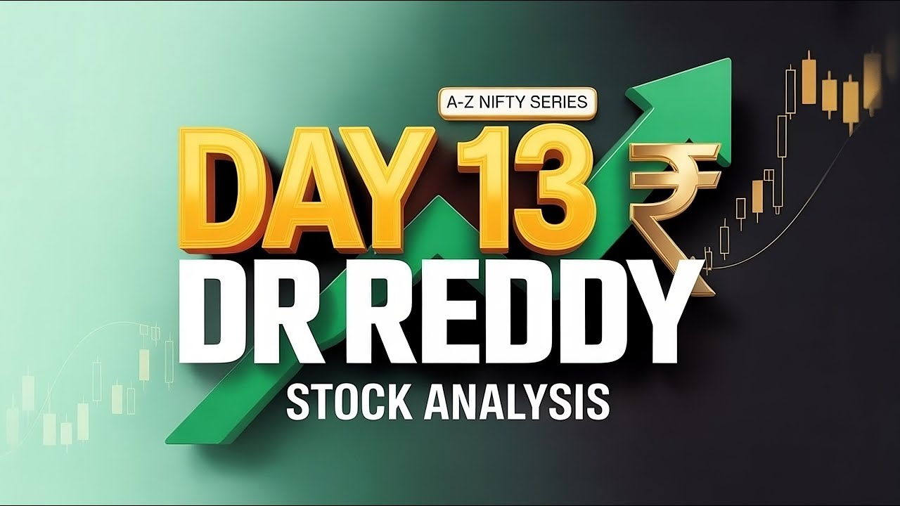Day 13: DRREDDY Complete Stock Analysis | Dr Reddy's Stock Today | A-Z ...