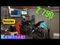 Vlog z750, durites avia, bougies, filtre bmc, passage au banc.