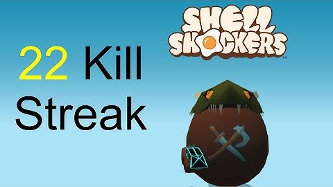 22 Killstreak in Shell Shockers!!!