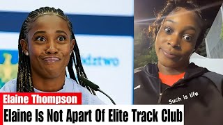 New Update| Elaine Thompson Herah Will Not Be Training With Shelly-Ann Fraser-Pryce