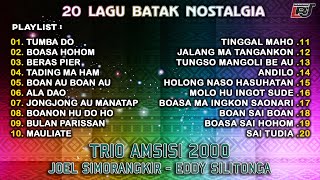 Kompilasi Lagu Batak Nostalgia Trio Amsisi 2000, Joel Simorangkir, Eddy Silitonga | Lagu Batak Lawas