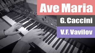 Ave Maria - Caccini (Vavilov) / Piano solo arrangement by Mino Kabasawa/ Relax piano