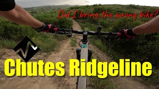 Chutes Ridgeline on a short travel bike Santiago Oaks Mountain biking 2024