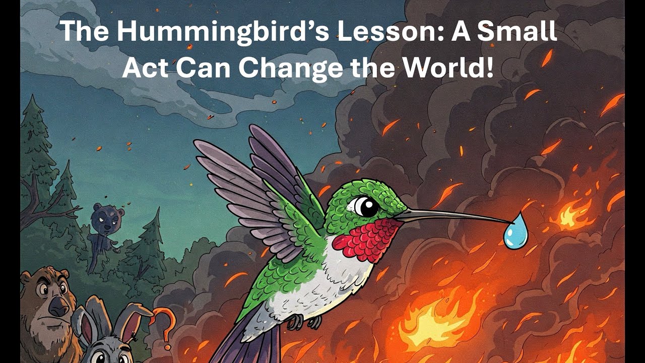 Hummingbird Lesson The Hummingbird’s Lesson: A Small Act Can Change the World! # ...