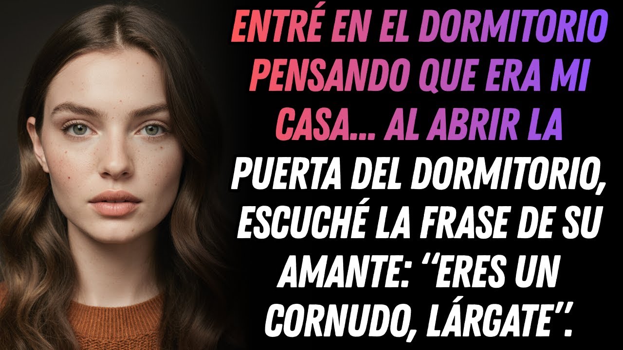 ABRÍ LA PUERTA DEL DORMITORIO SIN AVISAR... Y LA VI ENCIMA DE SU AMANTE