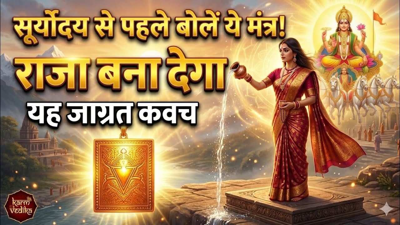 100% चमत्कार! सूर्य का यह गुप्त कवच आपको 'फर्श से अर्श' तक ले जाएगा | Trailokya Mangal Surya Kavach