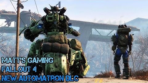 Fallout 4 - Automatron DLC - All Trophies - Gameplay Live - Full Runthrough