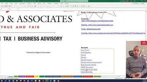 Free iTax Compliant Kenyan Excel Payroll Template 